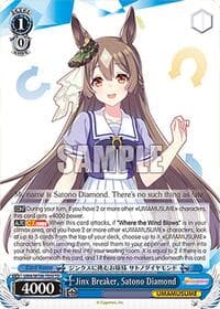 Jinx Breaker, Satono Diamond - Umamusume: Pretty Derby - Weiss Schwarz card