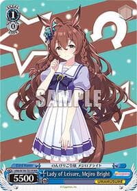 Lady of Leisure, Mejiro Bright (RRR) - Umamusume: Pretty Derby - Weiss Schwarz card