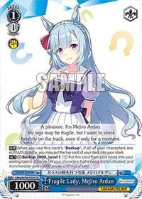Fragile Lady, Mejiro Ardan - Umamusume: Pretty Derby - Weiss Schwarz card