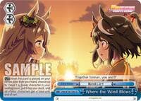 Where the Wind Blows - Umamusume: Pretty Derby - Weiss Schwarz card
