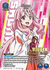Shuna (Release Event Winner) - UE20BT: That Time I Got Reincarnated as a Slime Release Event Cards - Union Arena card