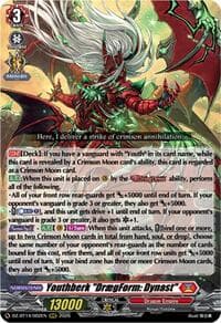 Youthberk "DraegForm: Dynast" - DZ-BT14: Envoys of the Crimson Moon - Cardfight Vanguard card