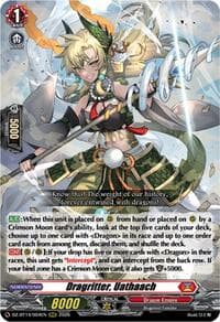 Dragritter, Uathaach - DZ-BT14: Envoys of the Crimson Moon - Cardfight Vanguard card