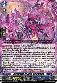 Mythisch of Zero, Grivardhy - DZ-BT14: Envoys of the Crimson Moon - Cardfight Vanguard card