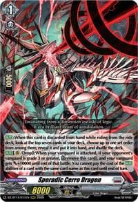 Sporadic Cerro Dragon - DZ-BT14: Envoys of the Crimson Moon - Cardfight Vanguard card