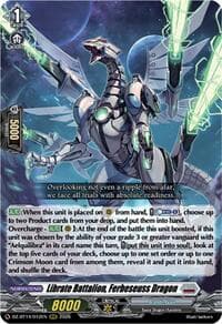 Librate Battalion, Ferbeseuss Dragon - DZ-BT14: Envoys of the Crimson Moon - Cardfight Vanguard card