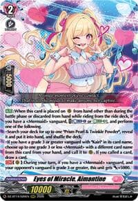 Eyes of Miracle, Aimantine - DZ-BT14: Envoys of the Crimson Moon - Cardfight Vanguard card