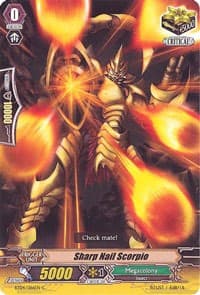 Sharp Nail Scorpio - BT04: Eclipse of Illusionary Shadows - Cardfight Vanguard card