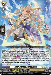 Star-select Sorceress - DZ-BT14: Envoys of the Crimson Moon - Cardfight Vanguard card