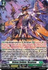 Veleno Soldato, Vespieno - DZ-BT14: Envoys of the Crimson Moon - Cardfight Vanguard card