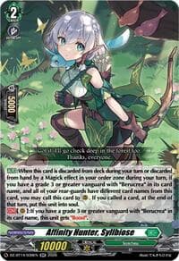 Affinity Hunter, Syllbiose - DZ-BT14: Envoys of the Crimson Moon - Cardfight Vanguard card