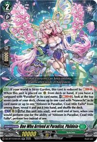 One Who Arrived at Paradise, Phildeia - DZ-BT14: Envoys of the Crimson Moon - Cardfight Vanguard card