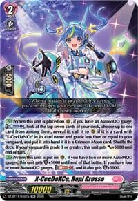 X-CeeDaNCe, Rapi Grossa - DZ-BT14: Envoys of the Crimson Moon - Cardfight Vanguard card