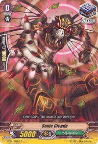 Sonic Cicada - BT04: Eclipse of Illusionary Shadows - Cardfight Vanguard card