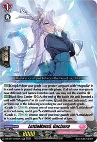 LettiaMateS, Uncizera - DZ-BT14: Envoys of the Crimson Moon - Cardfight Vanguard card