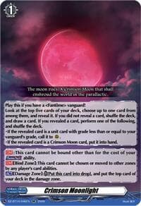 Crimson Moonlight - DZ-BT14: Envoys of the Crimson Moon - Cardfight Vanguard card