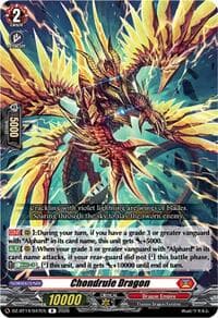 Chondrule Dragon - DZ-BT14: Envoys of the Crimson Moon - Cardfight Vanguard card