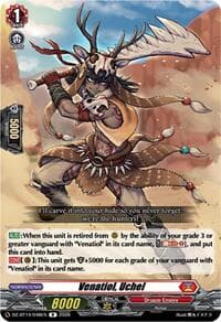 Venatiol, Uchel - DZ-BT14: Envoys of the Crimson Moon - Cardfight Vanguard card