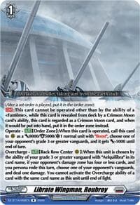 Librate Wingman, Roubroy - DZ-BT14: Envoys of the Crimson Moon - Cardfight Vanguard card