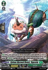 Sylvan Horned Beast, Squrelu - DZ-BT14: Envoys of the Crimson Moon - Cardfight Vanguard card