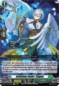 Collating Junior, Ciygna - DZ-BT14: Envoys of the Crimson Moon - Cardfight Vanguard card