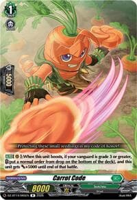 Carrot Code - DZ-BT14: Envoys of the Crimson Moon - Cardfight Vanguard card