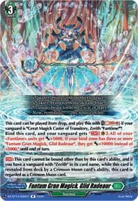 Fantum Gran Magick, Glid Radeaur - DZ-BT14: Envoys of the Crimson Moon - Cardfight Vanguard card