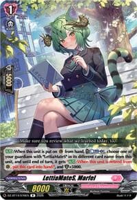 LettiaMateS, Marfel - DZ-BT14: Envoys of the Crimson Moon - Cardfight Vanguard card
