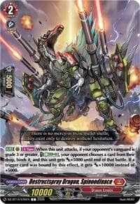 Destructspray Dragon, Spinoodinace - DZ-BT14: Envoys of the Crimson Moon - Cardfight Vanguard card