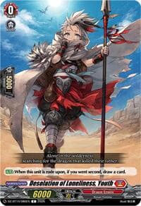 Desolation of Loneliness, Youth - DZ-BT14: Envoys of the Crimson Moon - Cardfight Vanguard card