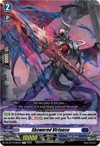 Skewered Virtuoso - DZ-BT14: Envoys of the Crimson Moon - Cardfight Vanguard card