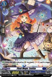 Float Mage, Levitte - DZ-BT14: Envoys of the Crimson Moon - Cardfight Vanguard card