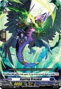 Aspiring Dracokid - DZ-BT14: Envoys of the Crimson Moon - Cardfight Vanguard card