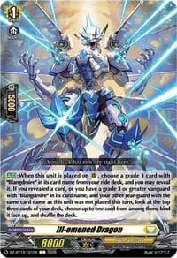 Ill-omened Dragon - DZ-BT14: Envoys of the Crimson Moon - Cardfight Vanguard card