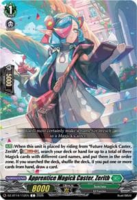 Apprentice Magick Caster, Zerith - DZ-BT14: Envoys of the Crimson Moon - Cardfight Vanguard card