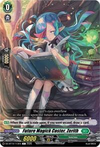 Future Magick Caster, Zerith - DZ-BT14: Envoys of the Crimson Moon - Cardfight Vanguard card