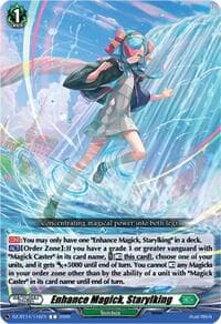 Enhance Magick, Starylking - DZ-BT14: Envoys of the Crimson Moon - Cardfight Vanguard card