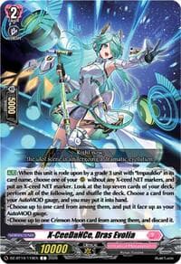 X-CeeDaNCe, Dras Evolia - DZ-BT14: Envoys of the Crimson Moon - Cardfight Vanguard card