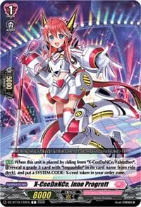 X-CeeDaNCe, Inno Progrett - DZ-BT14: Envoys of the Crimson Moon - Cardfight Vanguard card