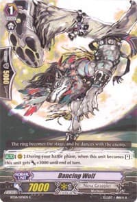 Dancing Wolf - BT04: Eclipse of Illusionary Shadows - Cardfight Vanguard card