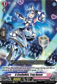 X-CeeDaNCe, Tran Deeve - DZ-BT14: Envoys of the Crimson Moon - Cardfight Vanguard card