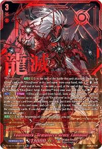 Youthberk "Draegforce Arms: Fantome" (SEC) - DZ-BT14: Envoys of the Crimson Moon - Cardfight Vanguard card