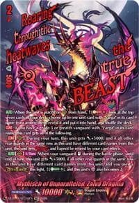Mythisch of Unparalleled, Zalva Dragnia (SEC) - DZ-BT14: Envoys of the Crimson Moon - Cardfight Vanguard card