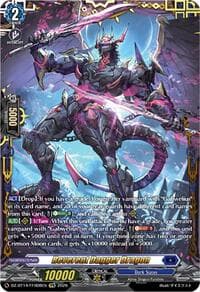 Reverent Dagger Dragon (FFR) - DZ-BT14: Envoys of the Crimson Moon - Cardfight Vanguard card