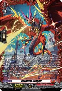 Outburst Dragon (FR) - DZ-BT14: Envoys of the Crimson Moon - Cardfight Vanguard card
