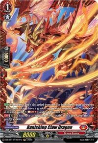 Banishing Claw Dragon (FR) - DZ-BT14: Envoys of the Crimson Moon - Cardfight Vanguard card
