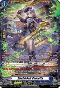 Direful Doll, Concetta (FR) - DZ-BT14: Envoys of the Crimson Moon - Cardfight Vanguard card