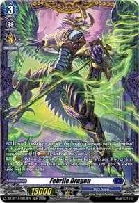 Febrile Dragon (FR) - DZ-BT14: Envoys of the Crimson Moon - Cardfight Vanguard card