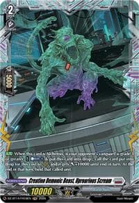 Creation Demonic Beast, Uproarious Scream (FR) - DZ-BT14: Envoys of the Crimson Moon - Cardfight Vanguard card