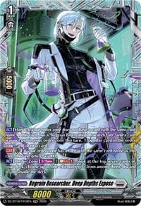 Regrain Researcher, Deep Depths Expose (FR) - DZ-BT14: Envoys of the Crimson Moon - Cardfight Vanguard card